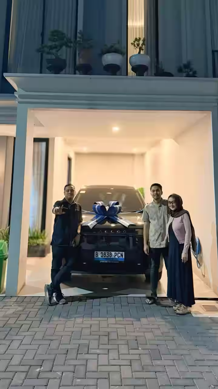 Proses Delivery Mobil Jaecoo Resmi Wilayah Cibubur Jawa Barat
